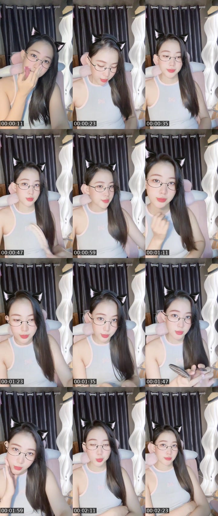 Contact-sheet preview of 🐮Thybaobei's MICO Live recording
