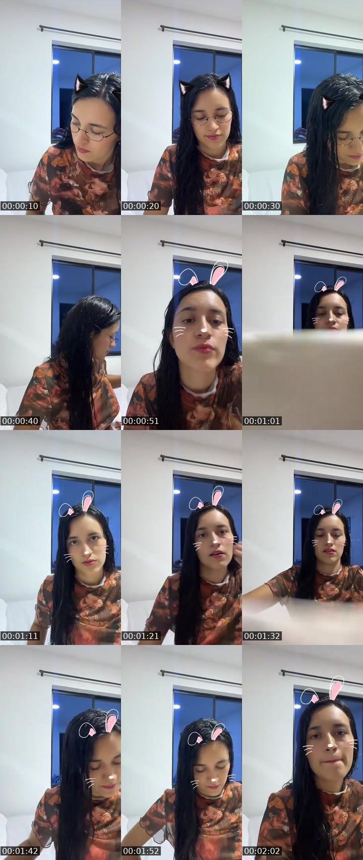 Contact-sheet preview of 𝓩𝓸𝓮☪️ᶫᶰ's MICO Live recording