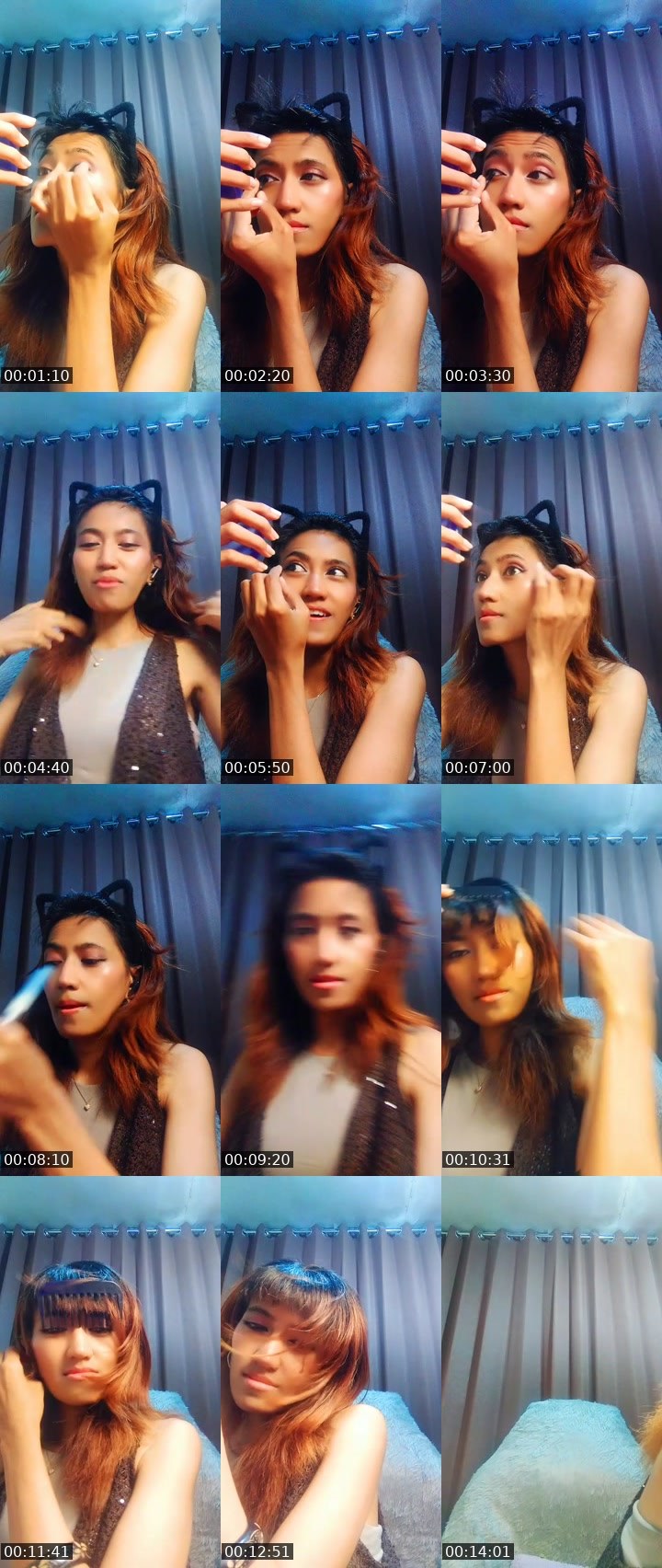 Contact-sheet preview of nu🐝ᶜᵃᵐ's MICO Live recording