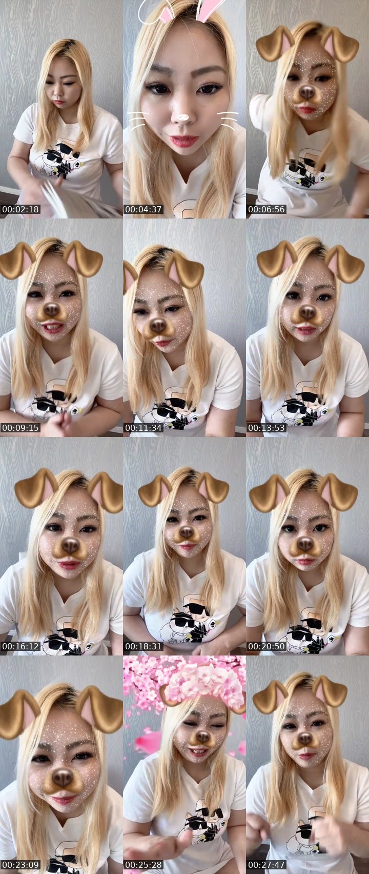 Contact-sheet preview of みずほ's MICO Live recording