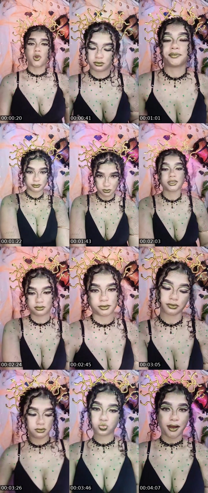 Contact-sheet preview of ⭕𝓜𝓪𝓵𝓮𝓳𝓪🦋's MICO Live recording