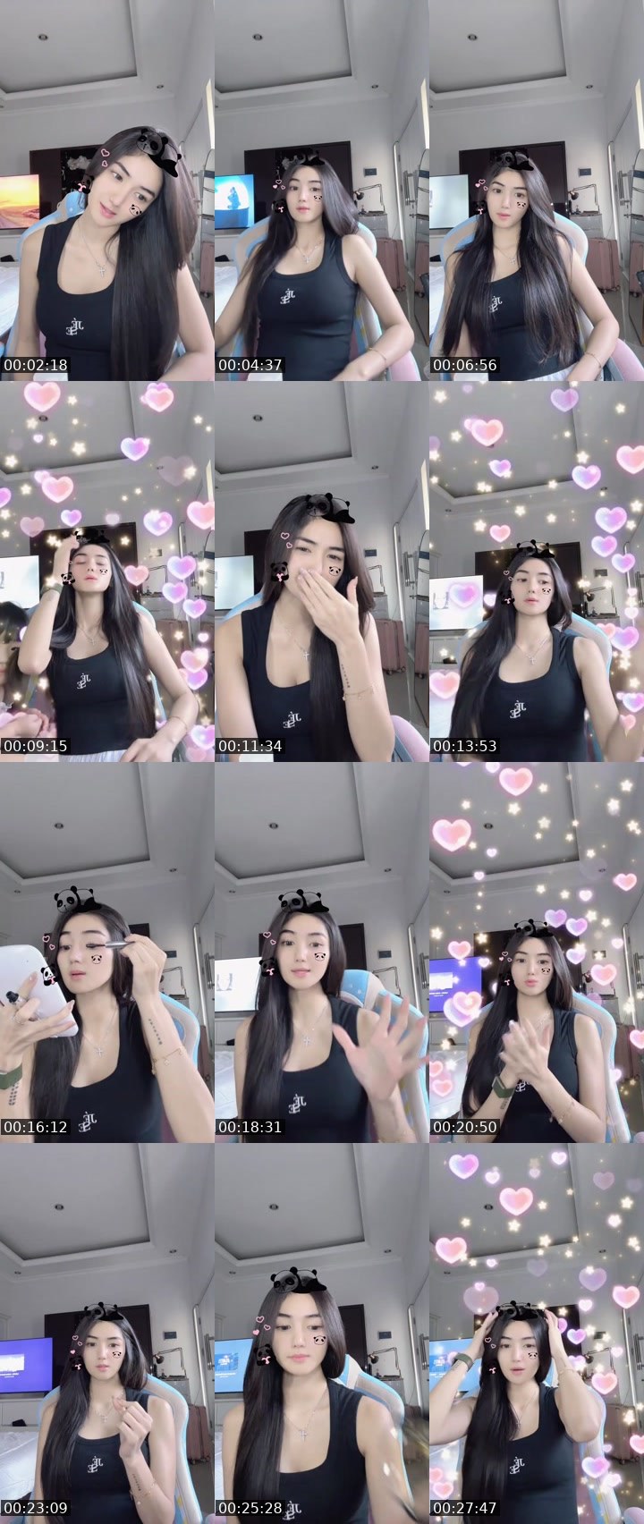 Contact-sheet preview of ᵛᴸ🥀HanaDulSet's MICO Live recording