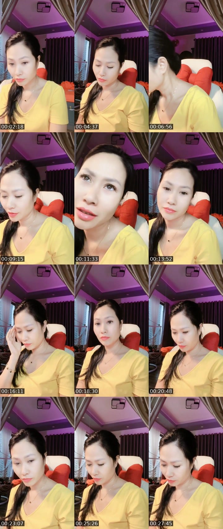 Contact-sheet preview of 🐝HuongBee 👑bella's MICO Live recording