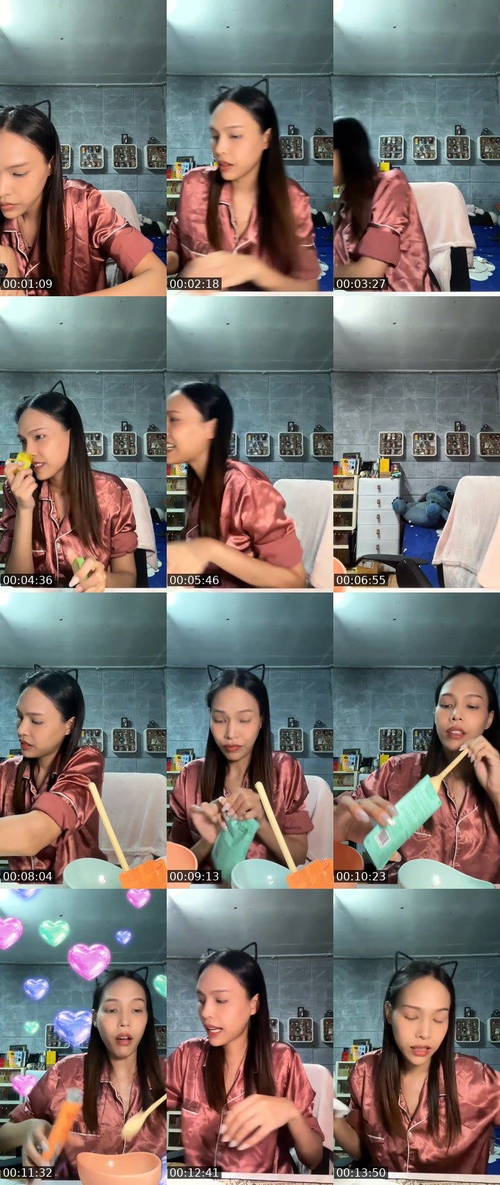 Contact-sheet preview of มิสมิ้นท์🌻 • [BRB New VJ]'s MICO Live recording