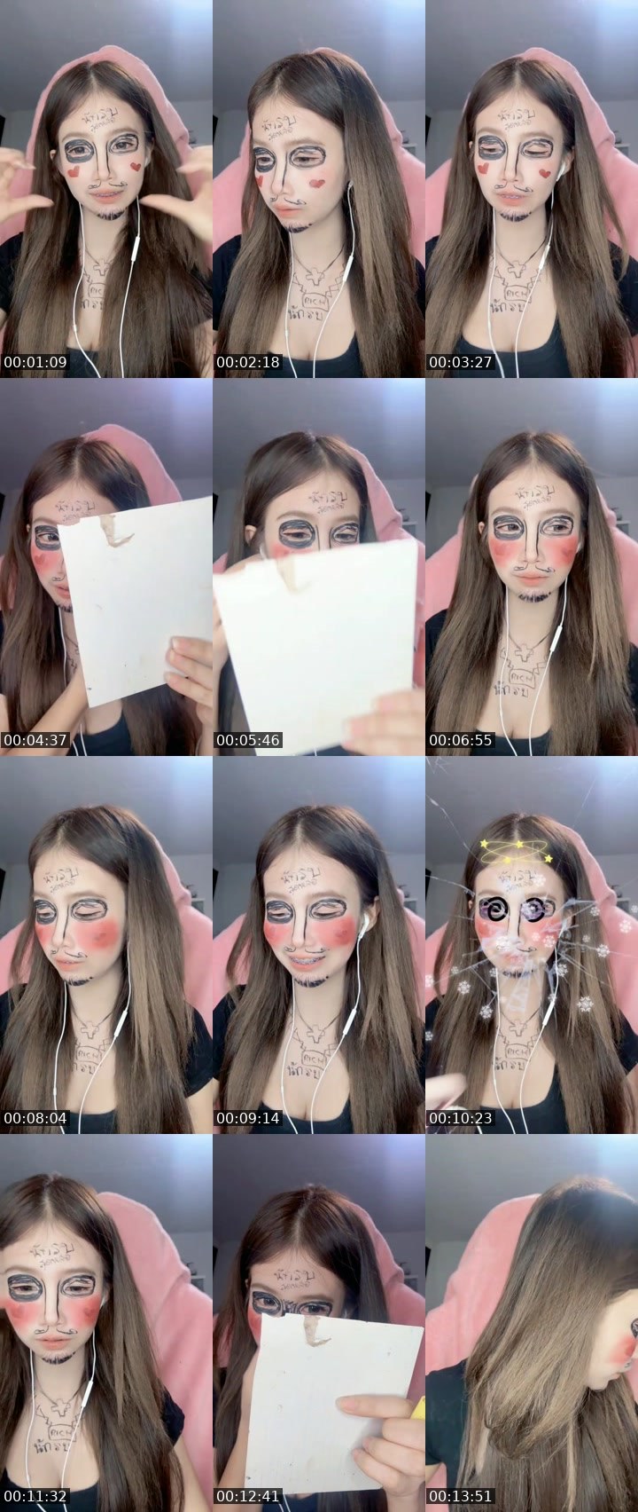 Contact-sheet preview of NEWVJ Sly mimmuay🐰💓's MICO Live recording