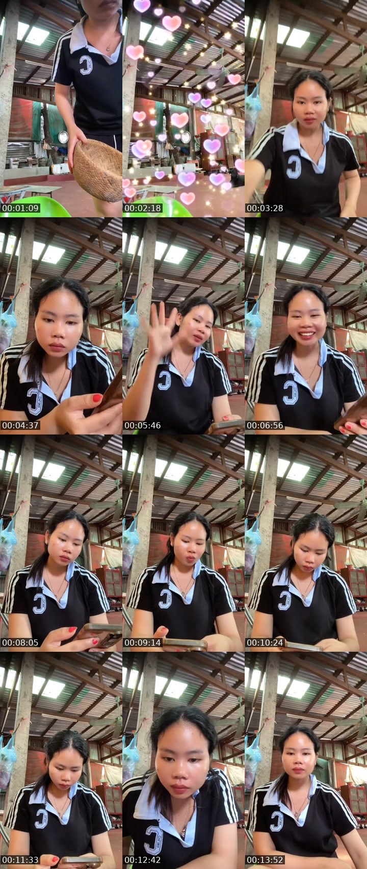 Contact-sheet preview of 🐚หวาน🌻{BRB }🌷's MICO Live recording