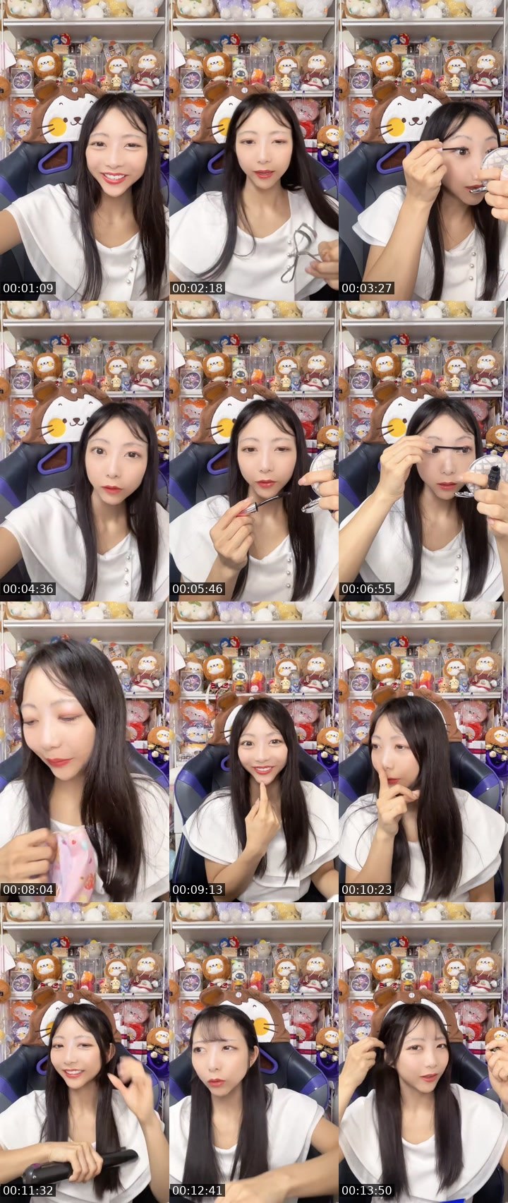Contact-sheet preview of あいりんちやん。💜 Airin💜's MICO Live recording