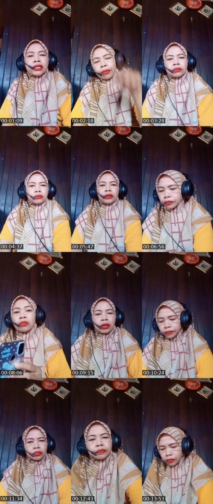 Contact-sheet preview of 🎠🧊Bunang°ᴹᴳᴿ's MICO Live recording