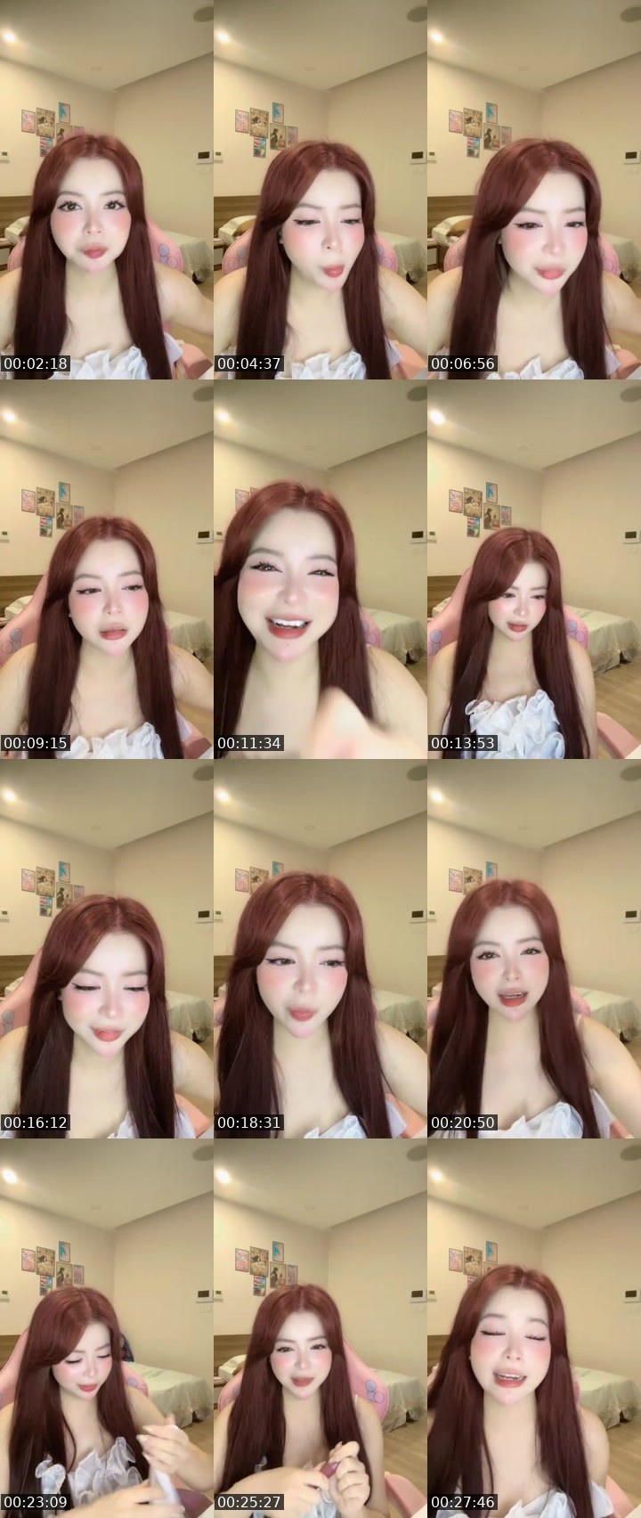 Contact-sheet preview of ㅤ🐮 Nabi🦋🥷-17k's MICO Live recording