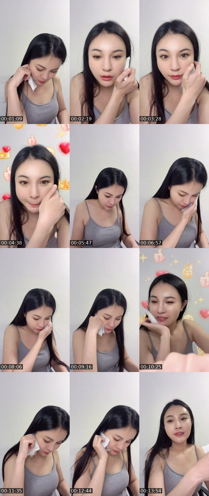 Contact-sheet preview of 🧚🏻‍♀️妍妃✨Thank u everyone 🩵's MICO Live recording
