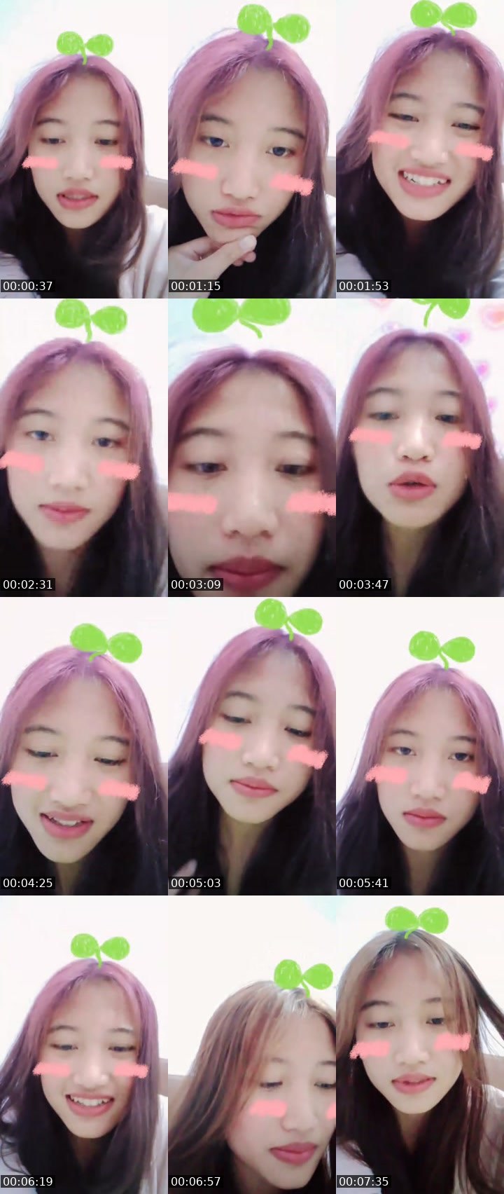 Contact-sheet preview of ᴮᶜ🌝 cici😜ˢᵖᵃʷⁿ's MICO Live recording