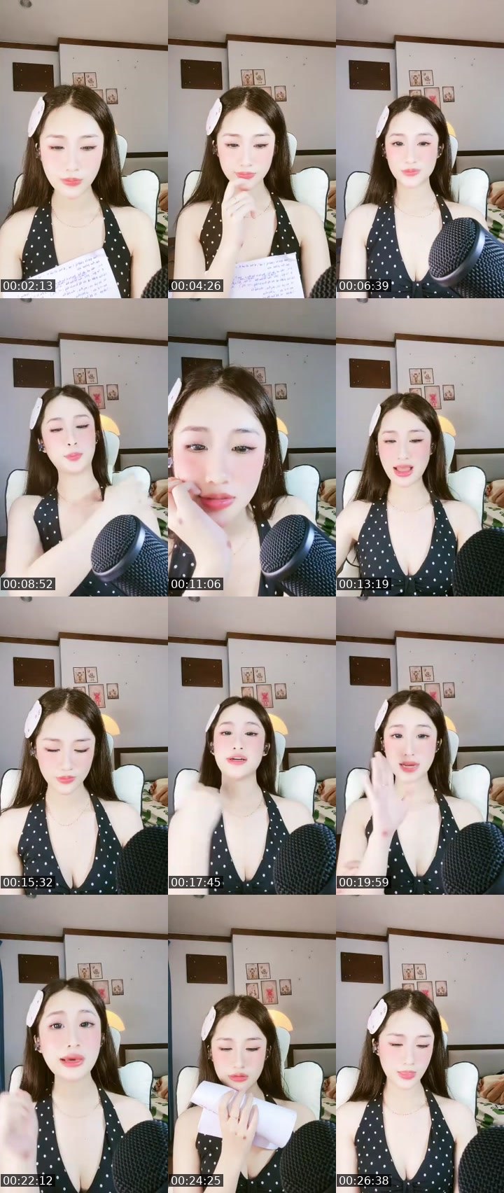 Contact-sheet preview of 13/10🎂🗝️Thảo iuu oii❤'s MICO Live recording