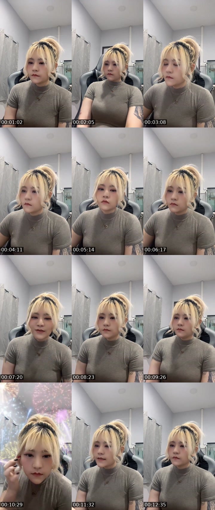 Contact-sheet preview of 🕊️ᴀʟɪɴᴀ🌜 Nanny🐻's MICO Live recording