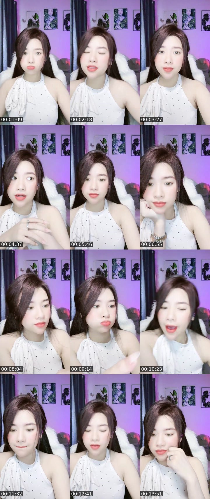 Contact-sheet preview of |⚡️|𝐇.𝐓𝐫𝐚𝐧g🍑🦋's MICO Live recording