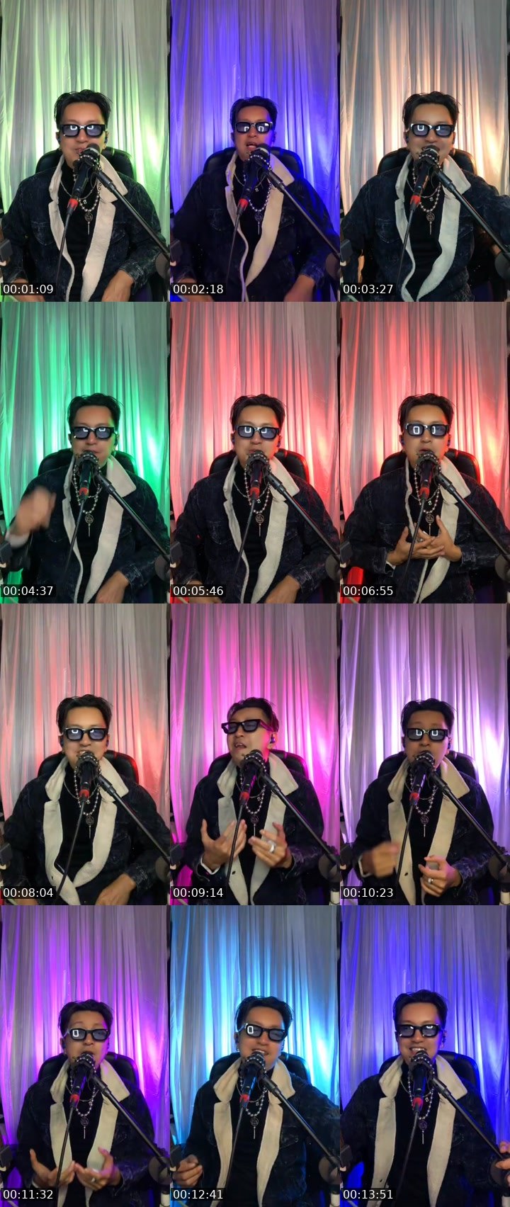 Contact-sheet preview of SINYO AFIS FIODA's MICO Live recording