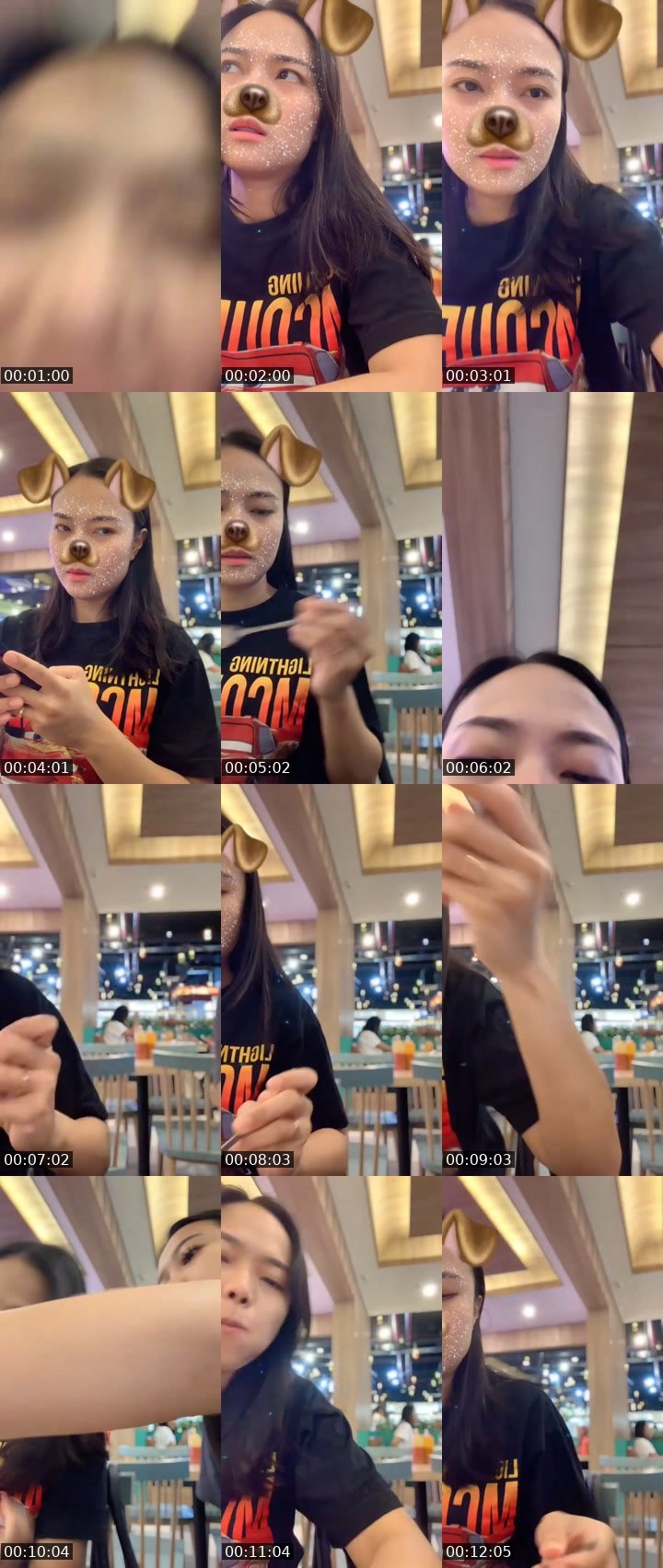 Contact-sheet preview of Minah🍍🎰ᴱᴸᴸᴱ's MICO Live recording