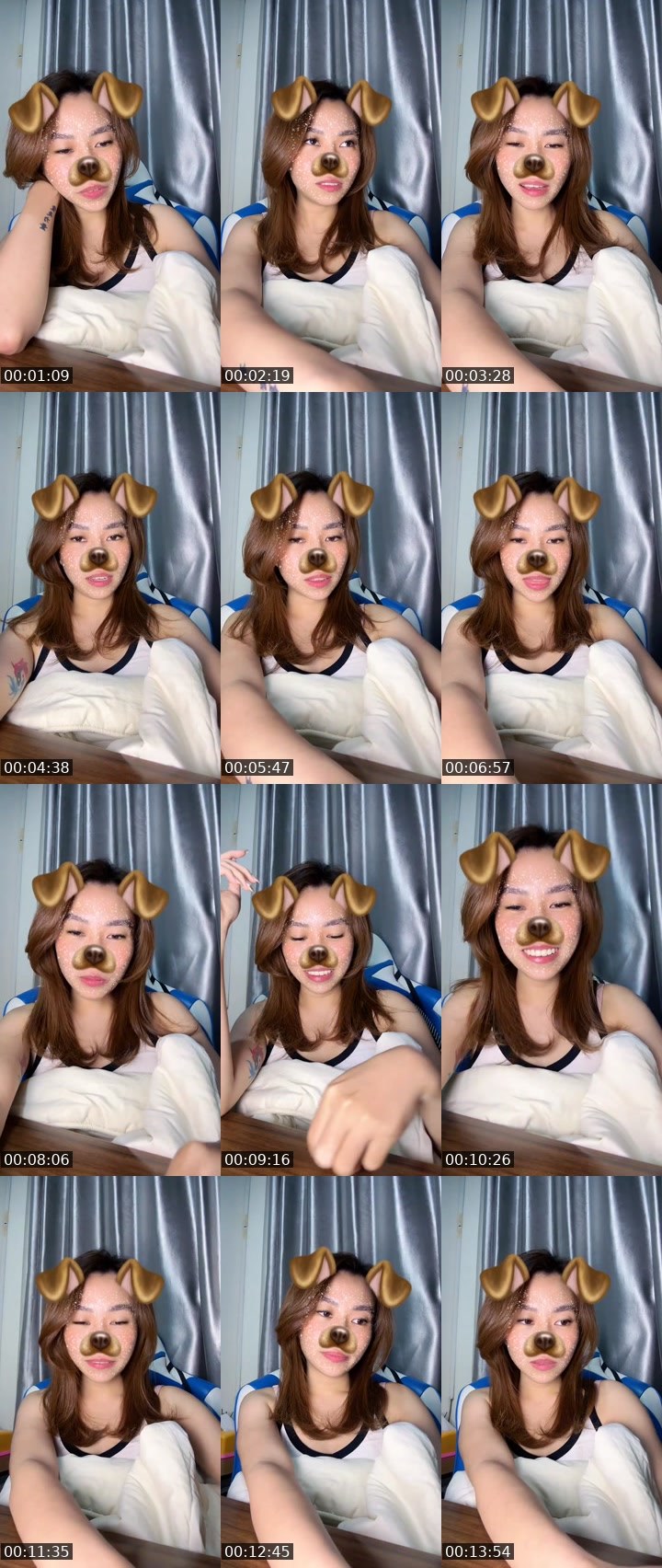 Contact-sheet preview of ᶜʳᵒʷ Leia's MICO Live recording