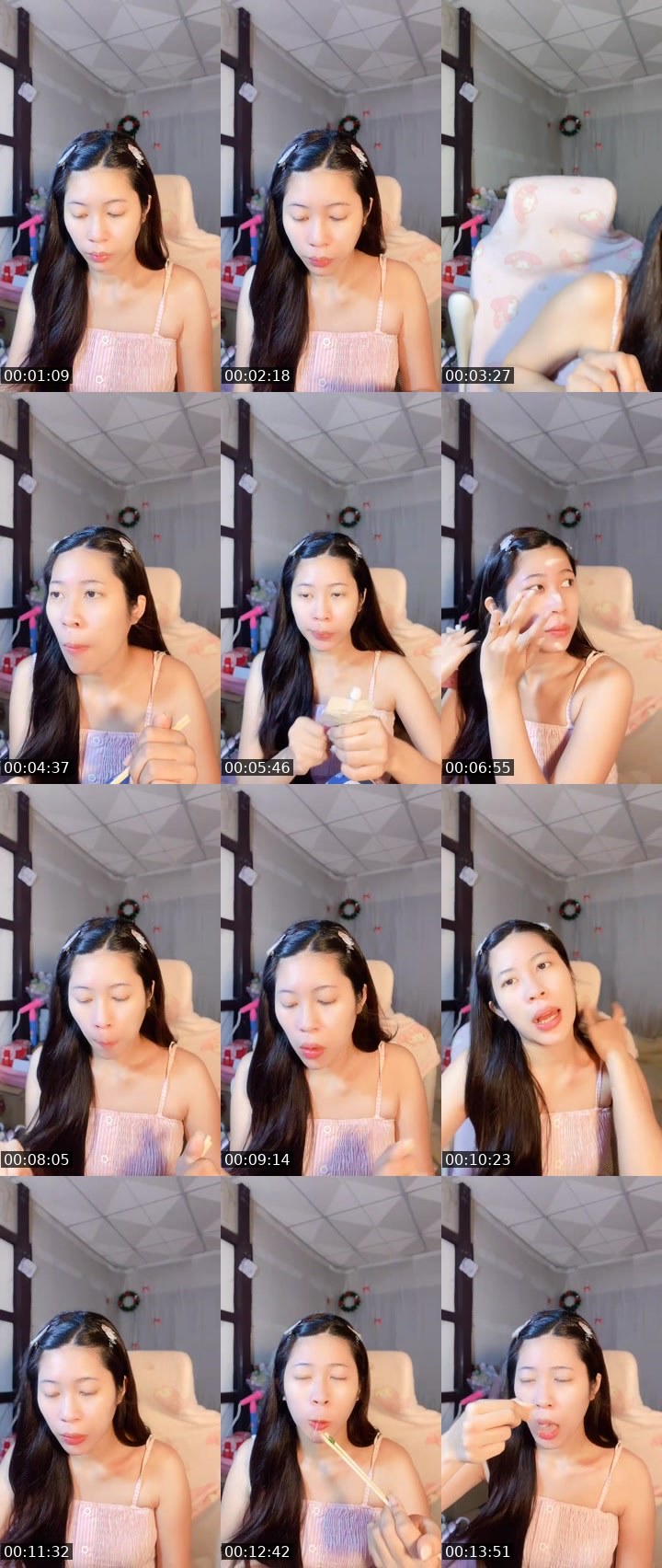 Contact-sheet preview of [Pink]  Pimmaji🐝 🎀's MICO Live recording