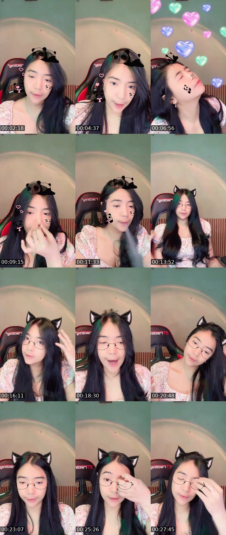 Contact-sheet preview of ❖ Oca ᴺᵒᶻᵃ🐇🐮🔥's MICO Live recording