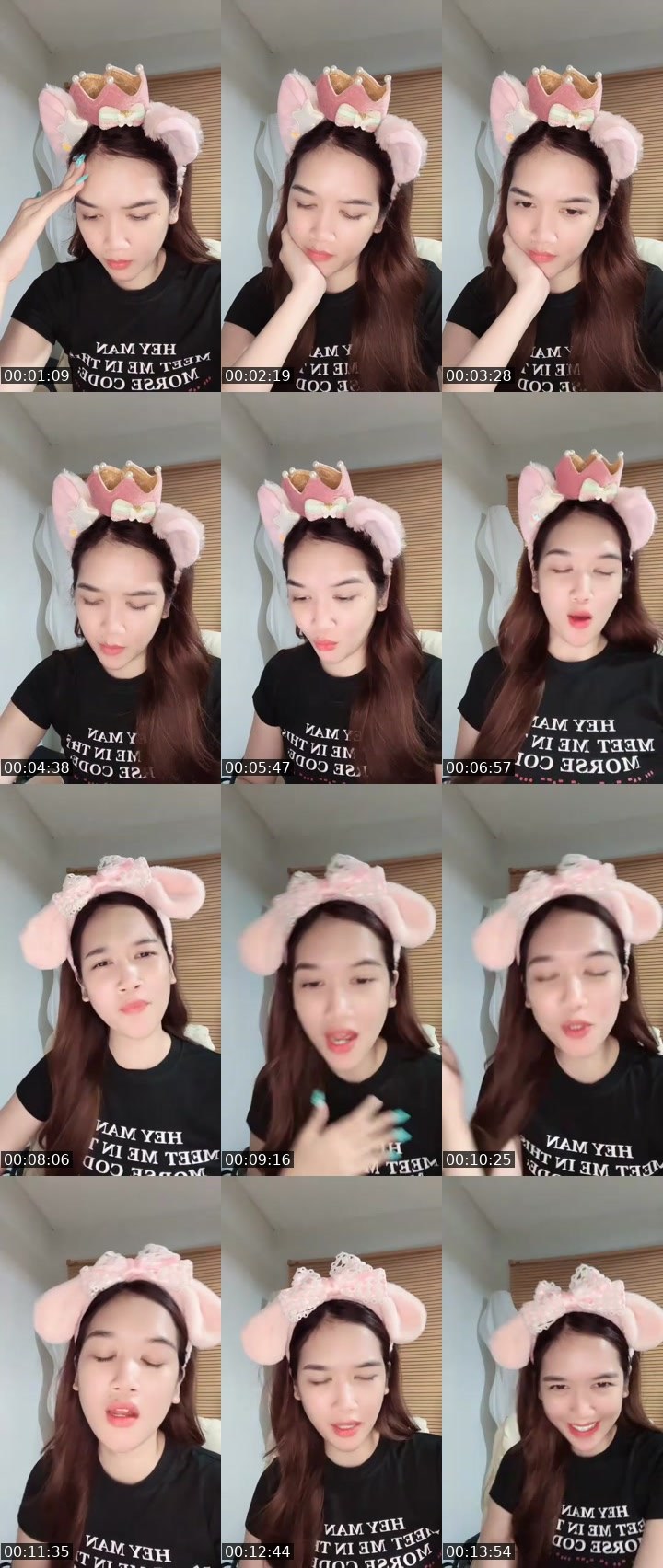 Contact-sheet preview of Sly✨ize🐰's MICO Live recording