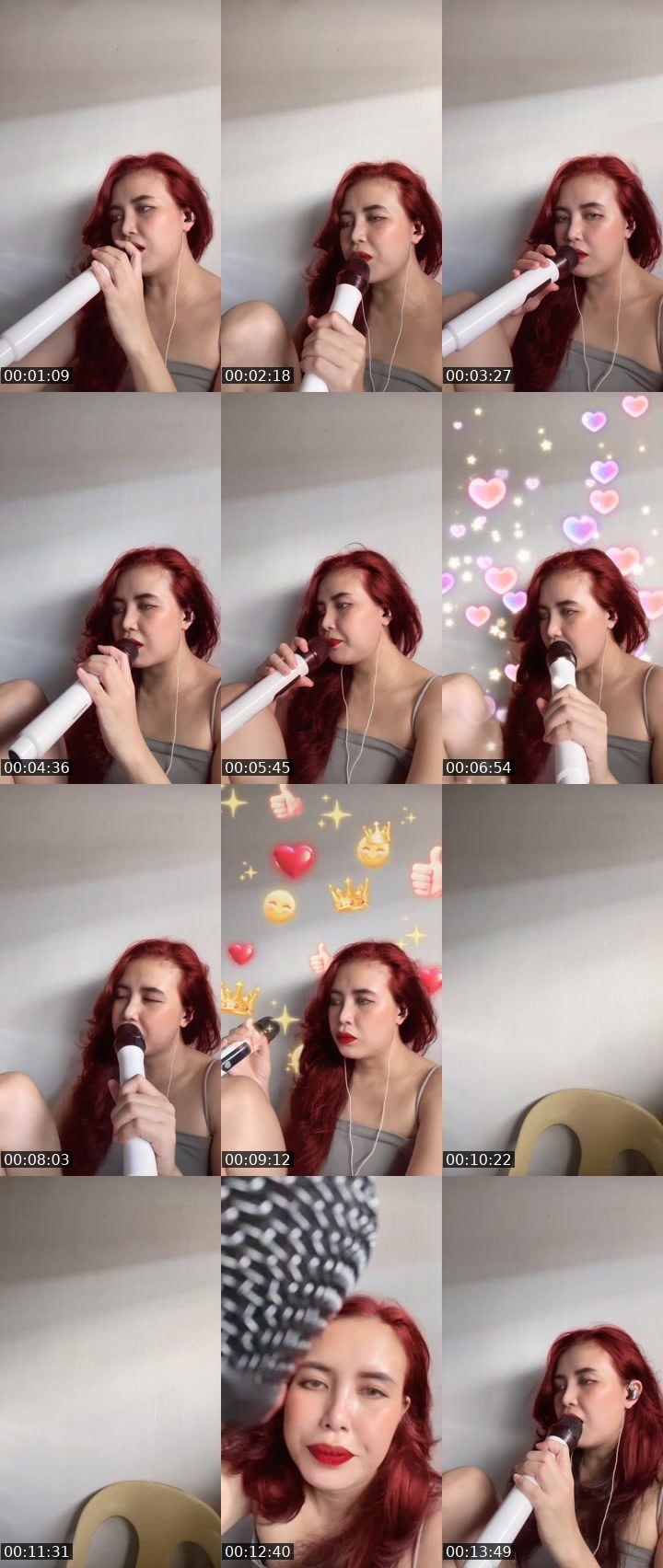 Contact-sheet preview of Himari's MICO Live recording