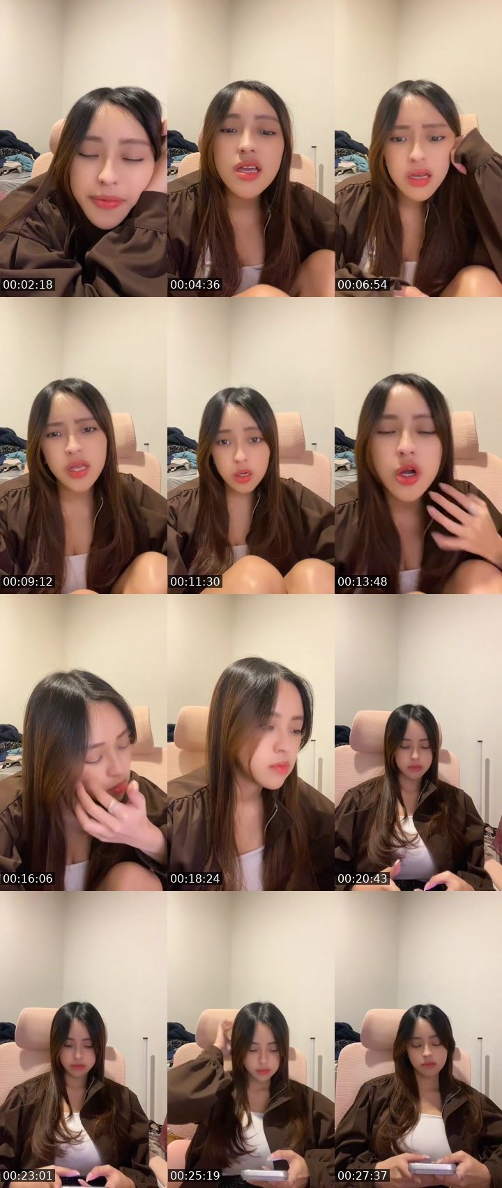 Contact-sheet preview of $ᵏʸ🌈 Audrey 🐩's MICO Live recording