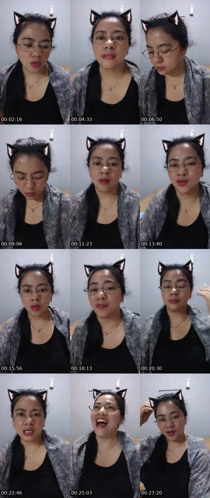 Contact-sheet preview of ᵀᴴ᭄⚡🦂Rapuncel 🦂's MICO Live recording