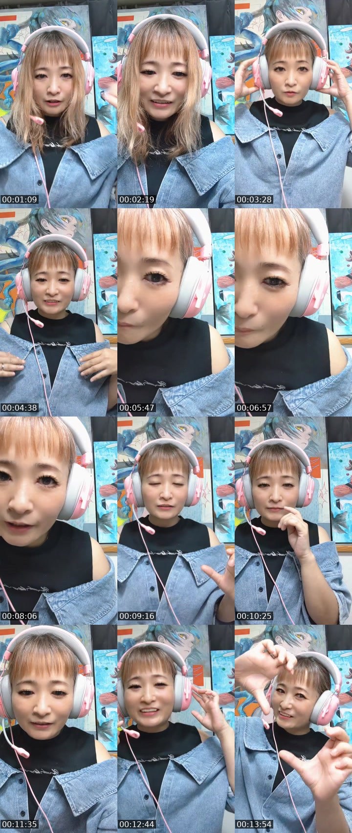 Contact-sheet preview of 花🌸🐝's MICO Live recording