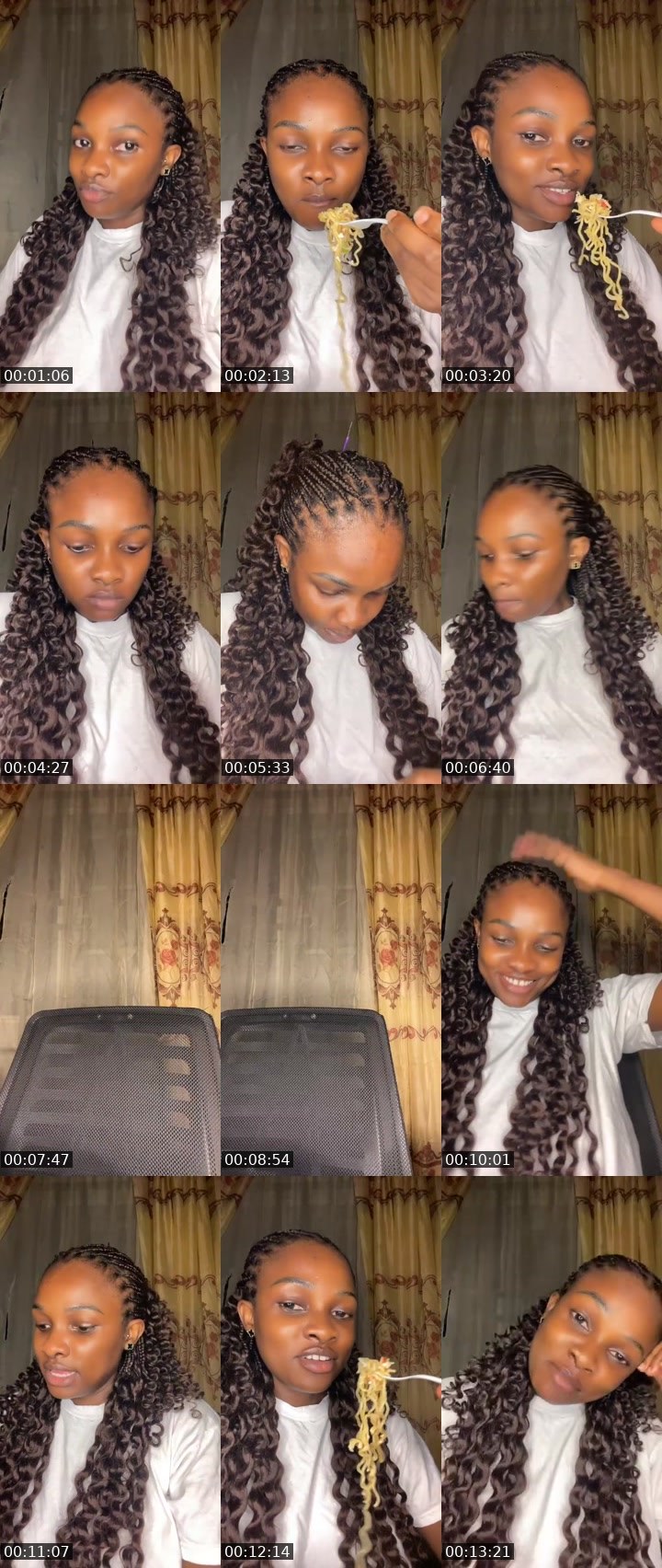 Contact-sheet preview of 💦👅𓄂𓆩 HABIBI ♡𓆪🎀❤'s MICO Live recording