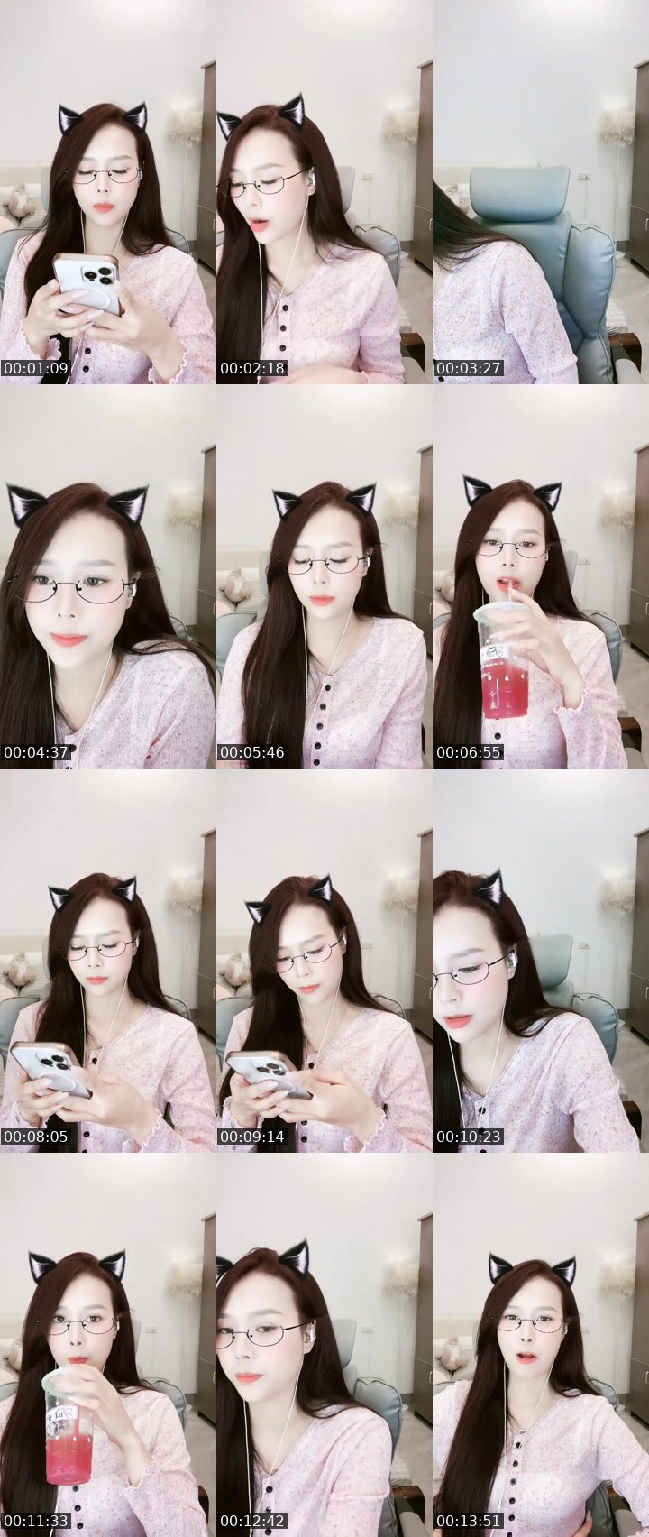 Contact-sheet preview of 💫 Hừn Pinky 🎀🍀's MICO Live recording