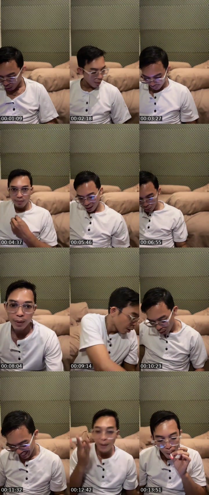 Contact-sheet preview of 🐻👨🏻‍🦲Justin RMS💤 🏂🩸's MICO Live recording