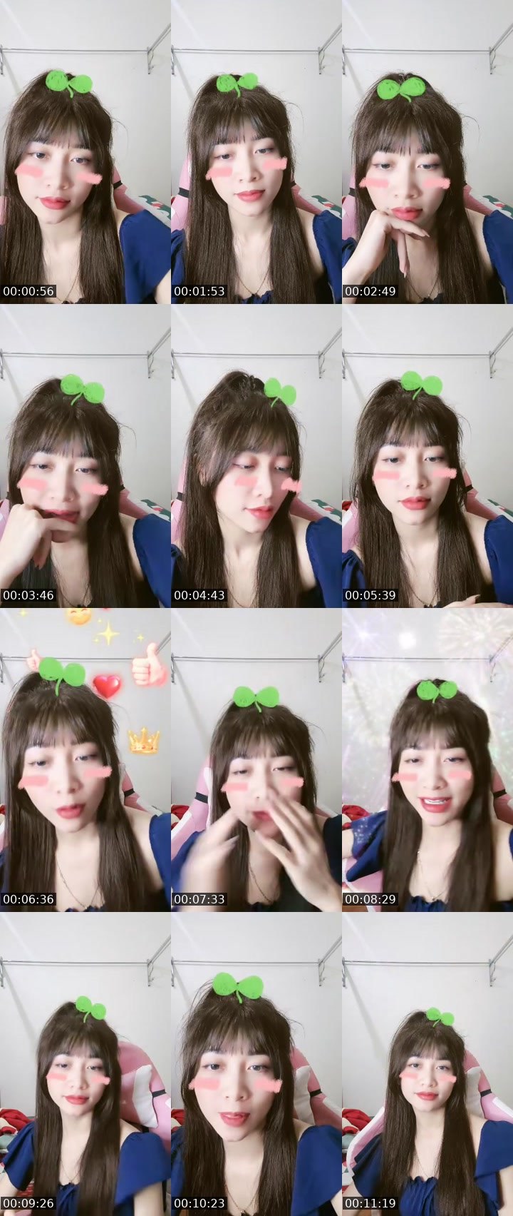 Contact-sheet preview of ☀️Thuý Nèe ᴬᵘʳᵉᵃ💍's MICO Live recording