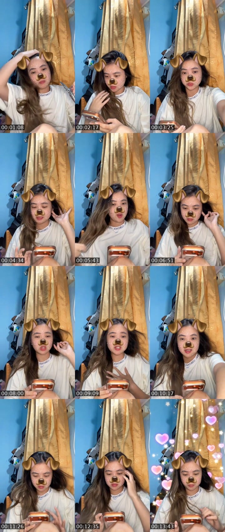 Contact-sheet preview of ᵃˡᵖʰᵃ✦MeiMei's MICO Live recording