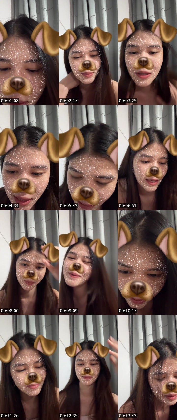 Contact-sheet preview of ᴮᴰcaaa🦭's MICO Live recording