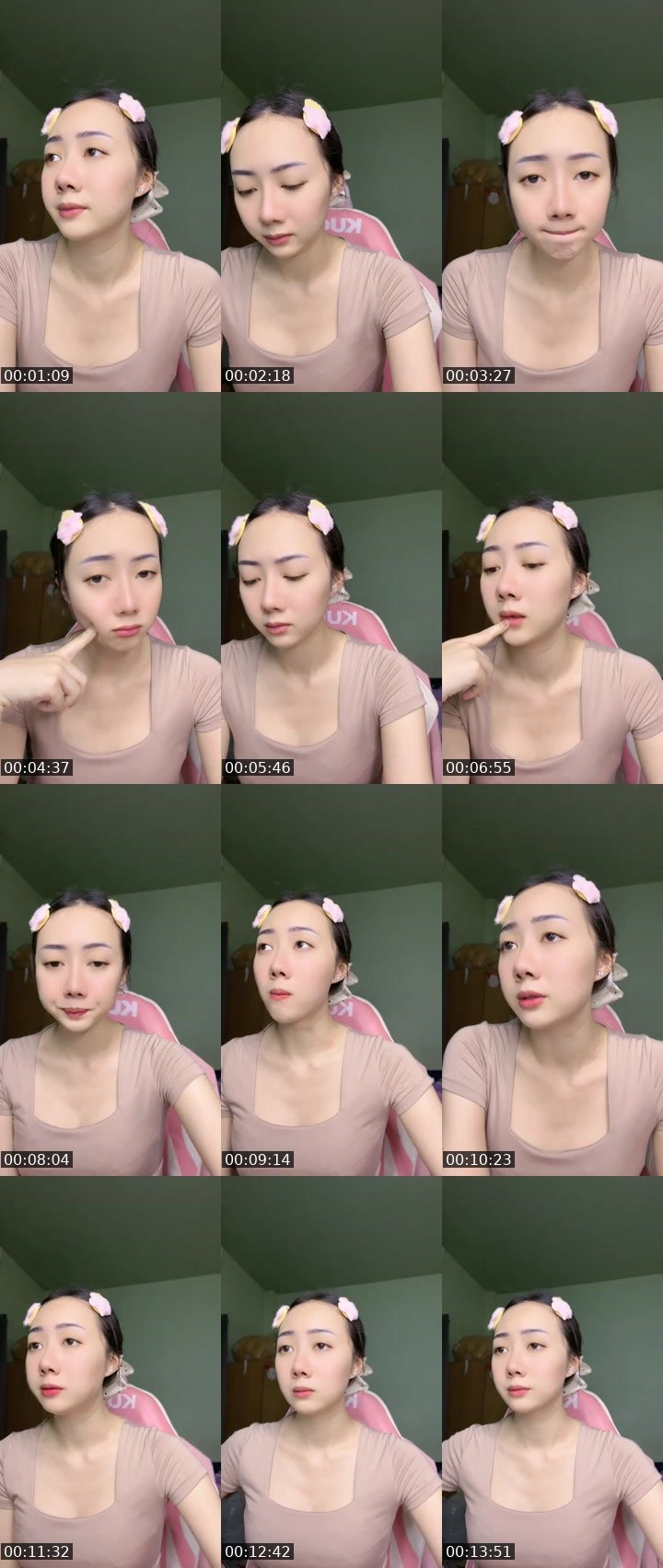 Contact-sheet preview of [🧋] milktea New vj - AMM Mi's MICO Live recording