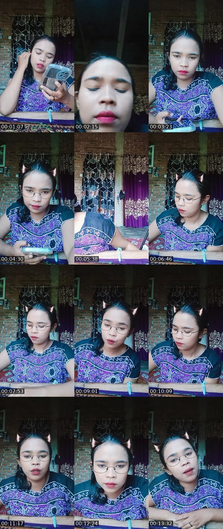 Contact-sheet preview of ᴰᵃʸ💎QueenBby ˢᵏ's MICO Live recording