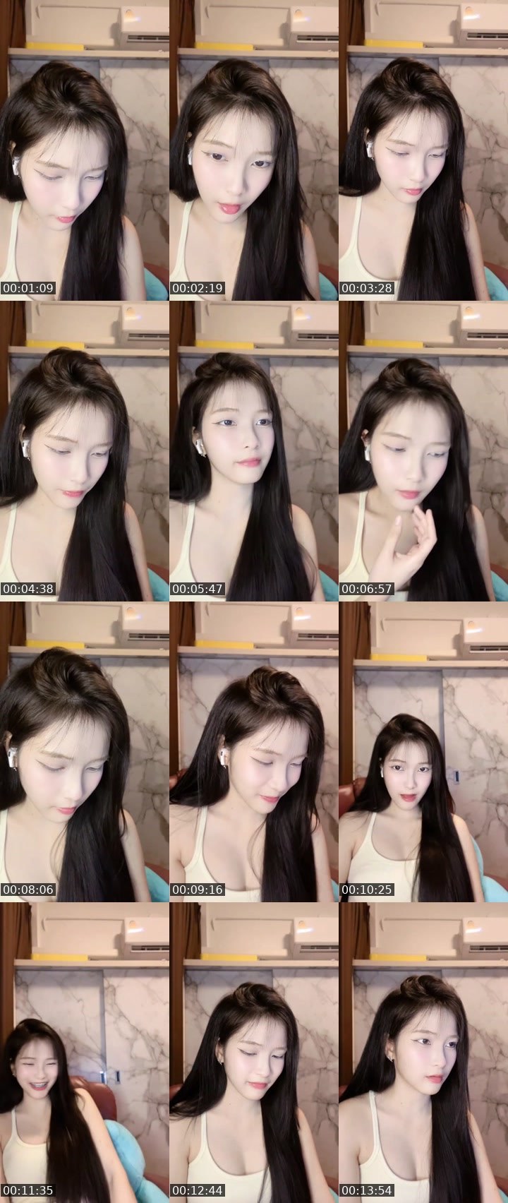 Contact-sheet preview of [🧋] milktea New vj - Baifern's MICO Live recording