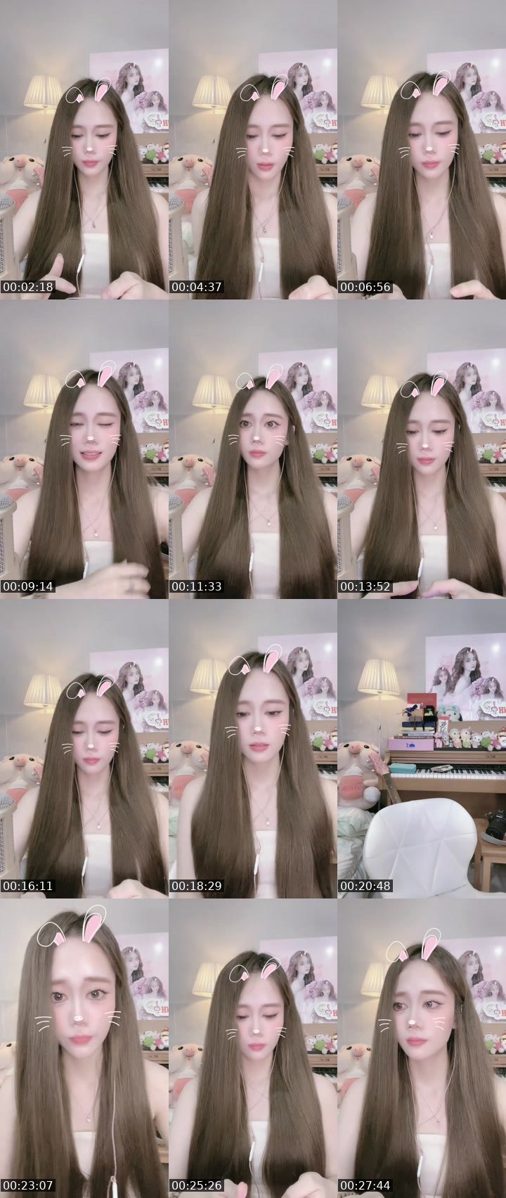 Contact-sheet preview of 👸My Linh ♔ᴮᵋᶫᶫᵅ's MICO Live recording
