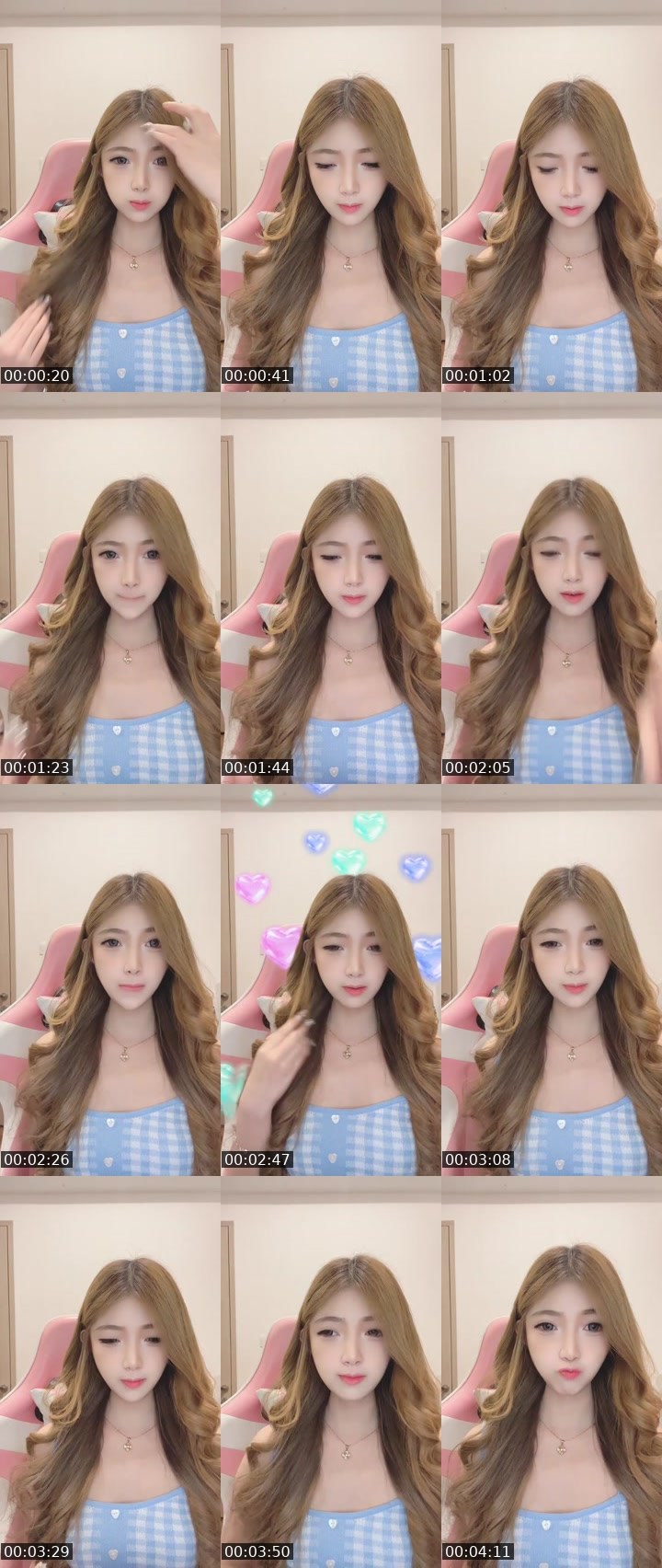 Contact-sheet preview of ♡𝑨𝒈𝒏𝒆𝒔🏹's MICO Live recording