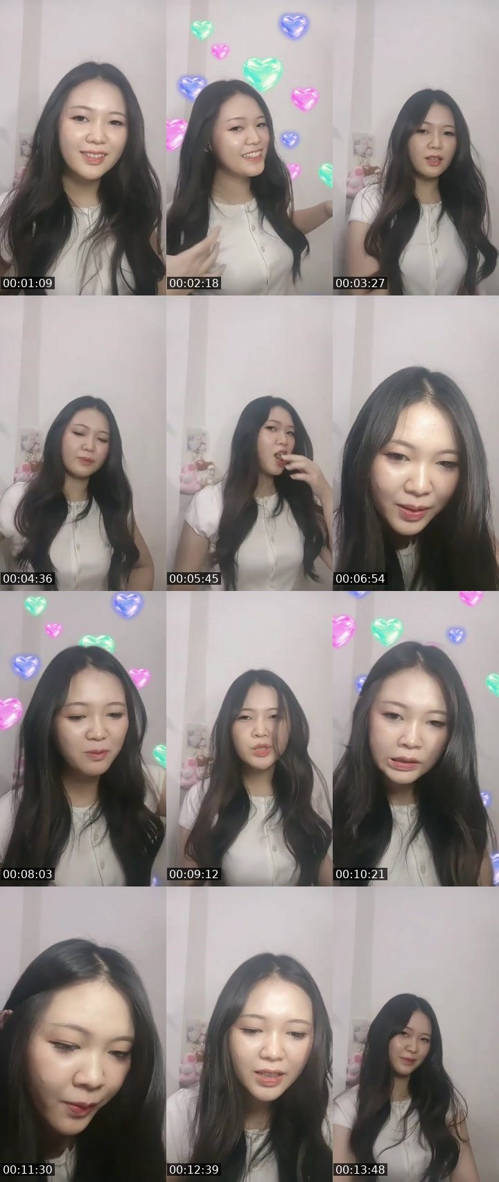 Contact-sheet preview of ᵡᵒ Chloe Lin's MICO Live recording