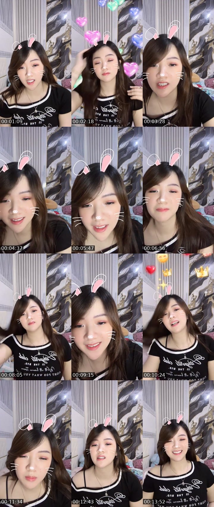 Contact-sheet preview of Cheryzz❄️💎ᴱᴸᴵᵀᴱ's MICO Live recording