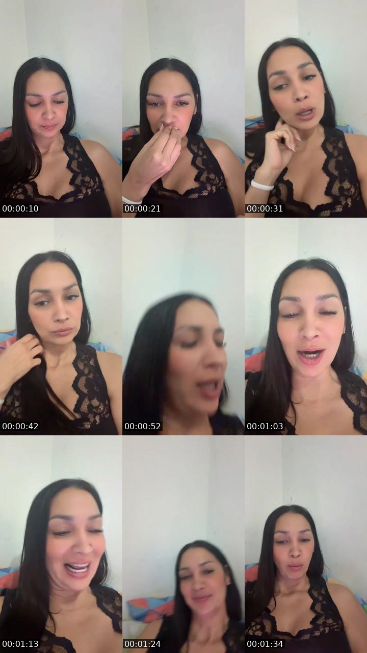 Contact-sheet preview of 👁️⃤ Gina 🐟🦜 😈🎱💫's MICO Live recording