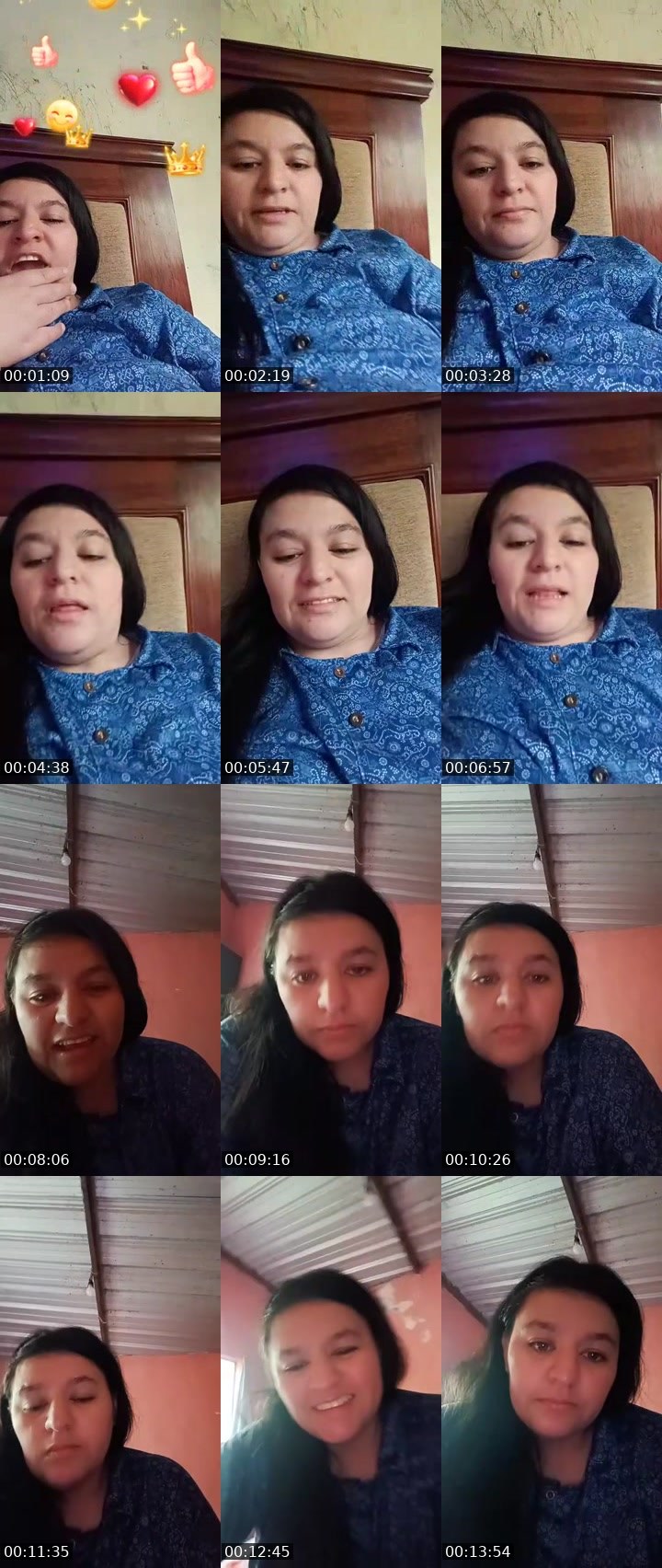 Contact-sheet preview of Carito 𝙅𝙋🤠💚🚜's MICO Live recording
