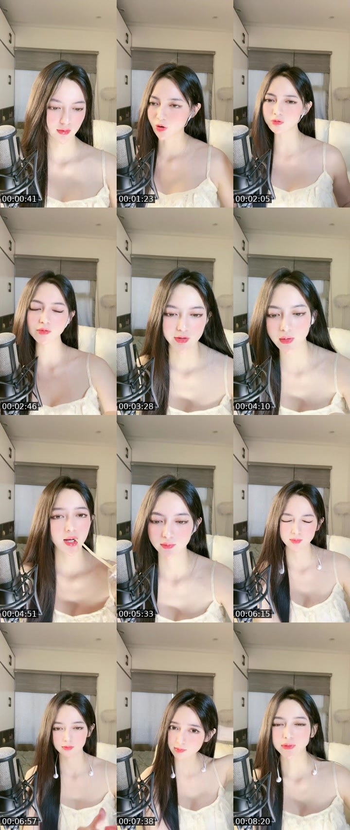 Contact-sheet preview of ⚡️CAMI 🎀🍭's MICO Live recording