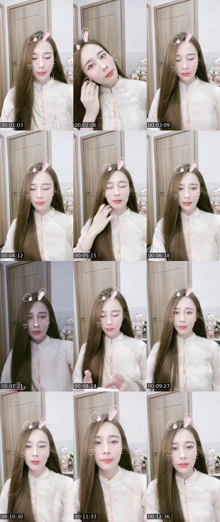 Contact-sheet preview of 👸My Linh ♔ᴮᵋᶫᶫᵅ's MICO Live recording