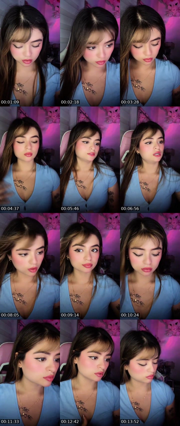 Contact-sheet preview of Boo 💜 ⏰ 👉🏻504's MICO Live recording