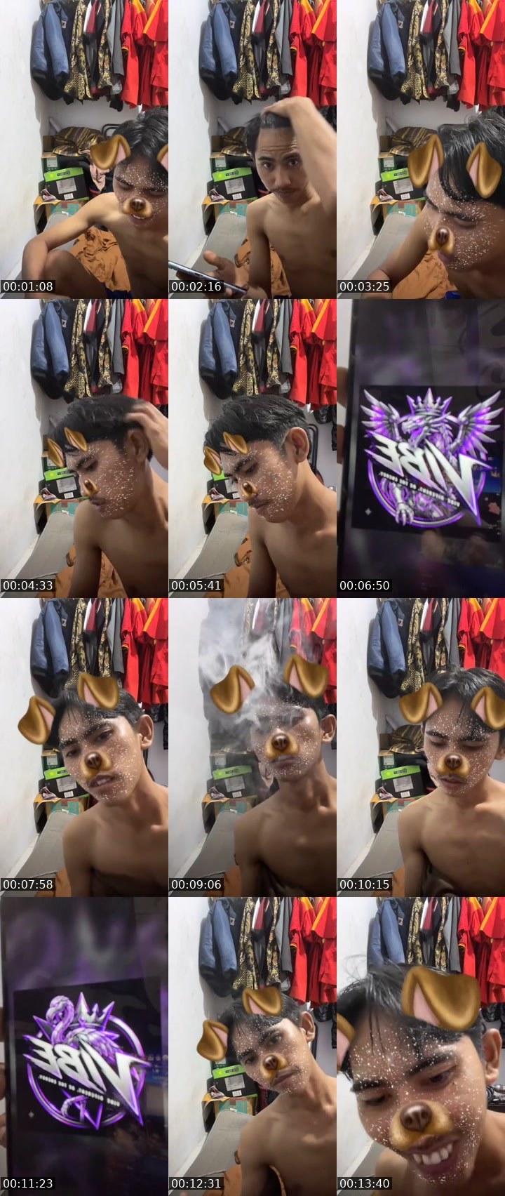 Contact-sheet preview of 𝓝𝓮𝔀²ˢᵖRenzA🎋's MICO Live recording