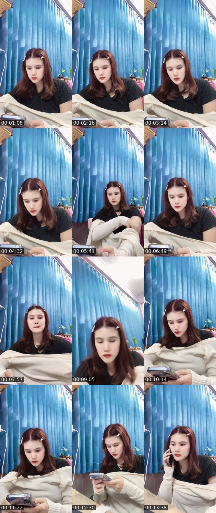 Contact-sheet preview of Sly💗New VJ SHABU's MICO Live recording