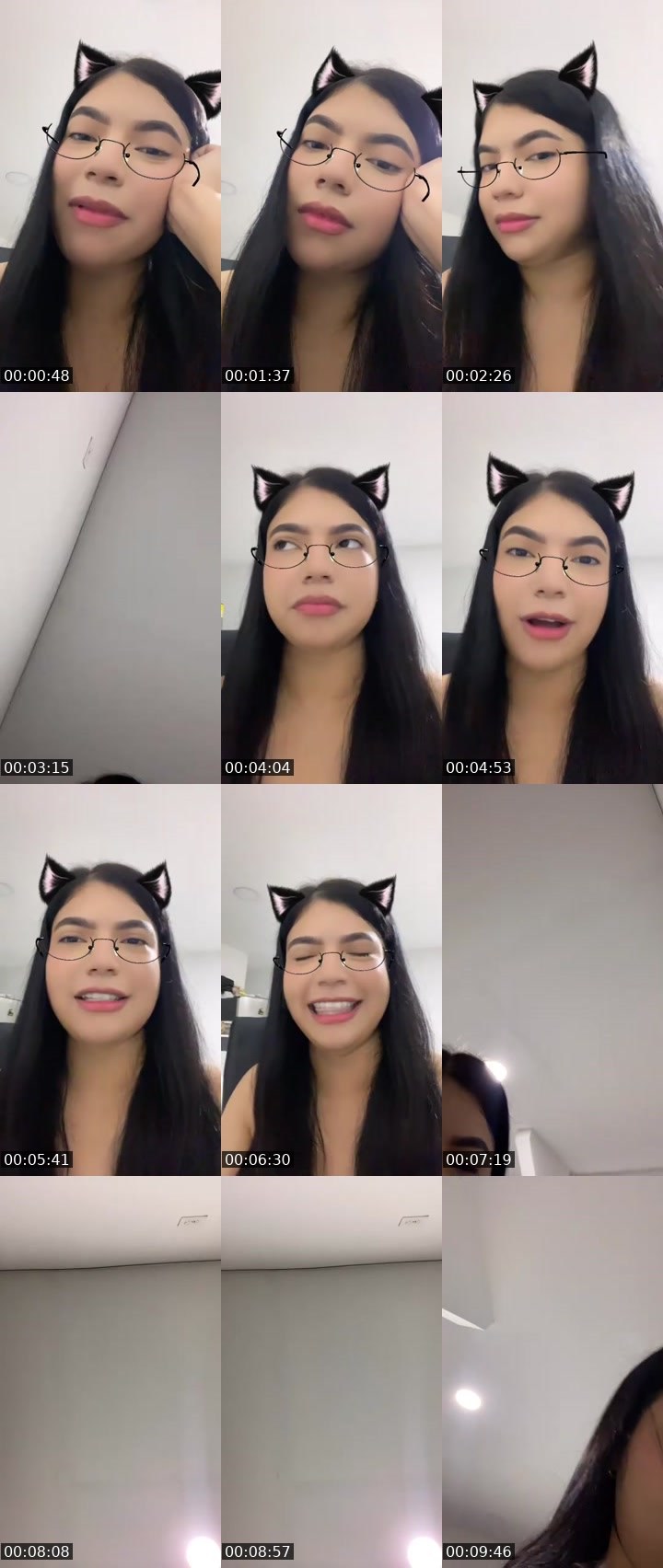 Contact-sheet preview of 👸🏻Hannah🎢ᶠ⁵⁰⁴'s MICO Live recording