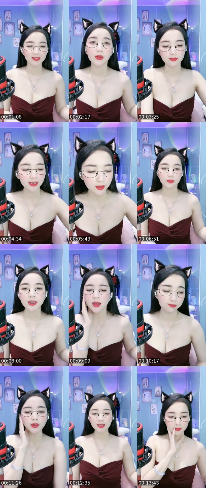 Contact-sheet preview of Ruby💙's MICO Live recording
